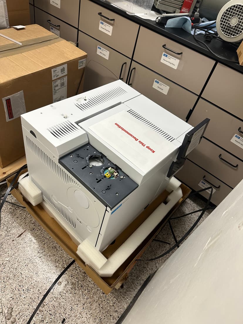 GC-MS system installation